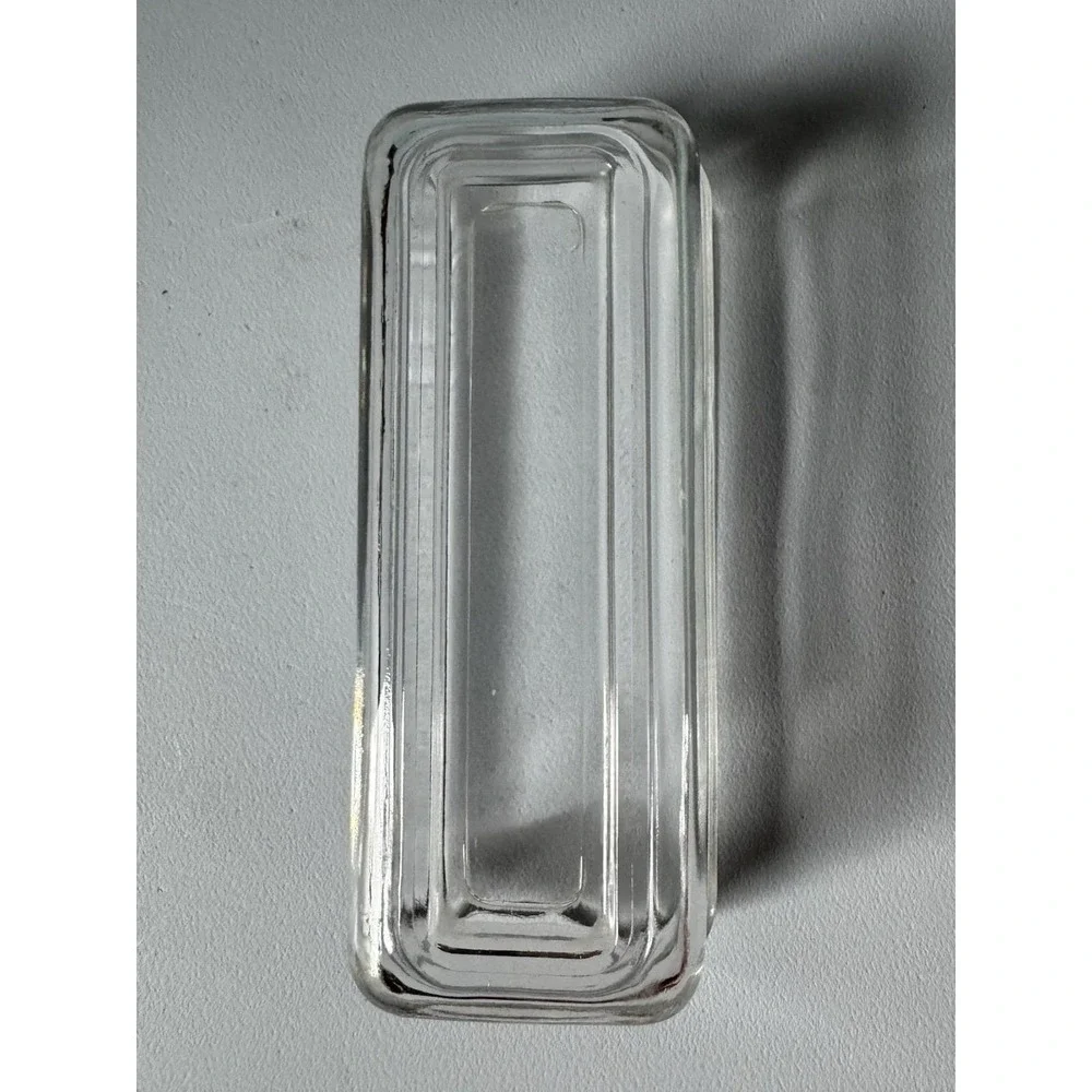 Fire King Jade 1/4 Lb Butter Dish with Lid Made In USA Vintage Oven Ware